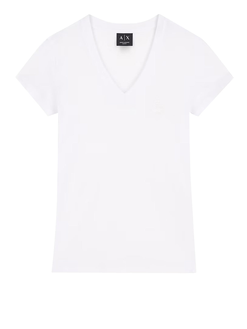 ARMANI EXCHANGE Tshirt Slim Fit In Jersey Di Cotone Armani Exchange - Bianco