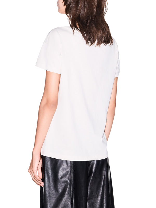 ARMANI EXCHANGE T-shirt Armani Exchange over in jersey di cotone Beige