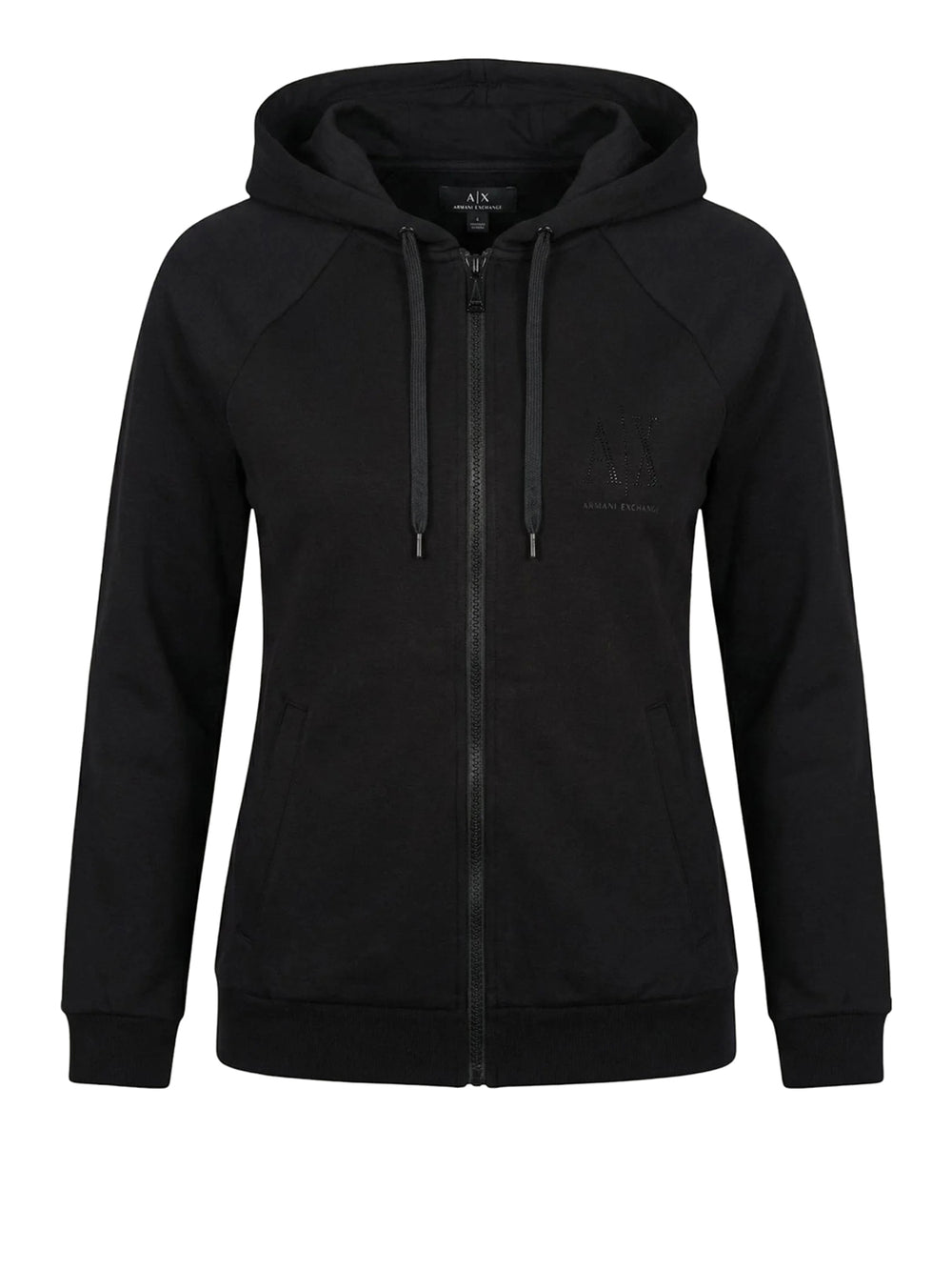ARMANI EXCHANGE Felpa Armani Exchange In Tinta Unita - Nero