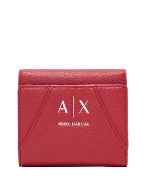 ARMANI EXCHANGE Portafoglio Armani Exchange Monogramma - Rosso