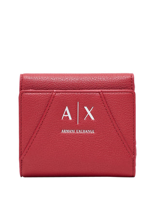 ARMANI EXCHANGE Portafoglio Armani Exchange Monogramma - Rosso