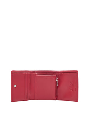 ARMANI EXCHANGE Portafoglio Armani Exchange Monogramma - Rosso