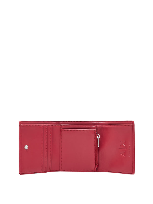ARMANI EXCHANGE Portafoglio Armani Exchange Monogramma - Rosso