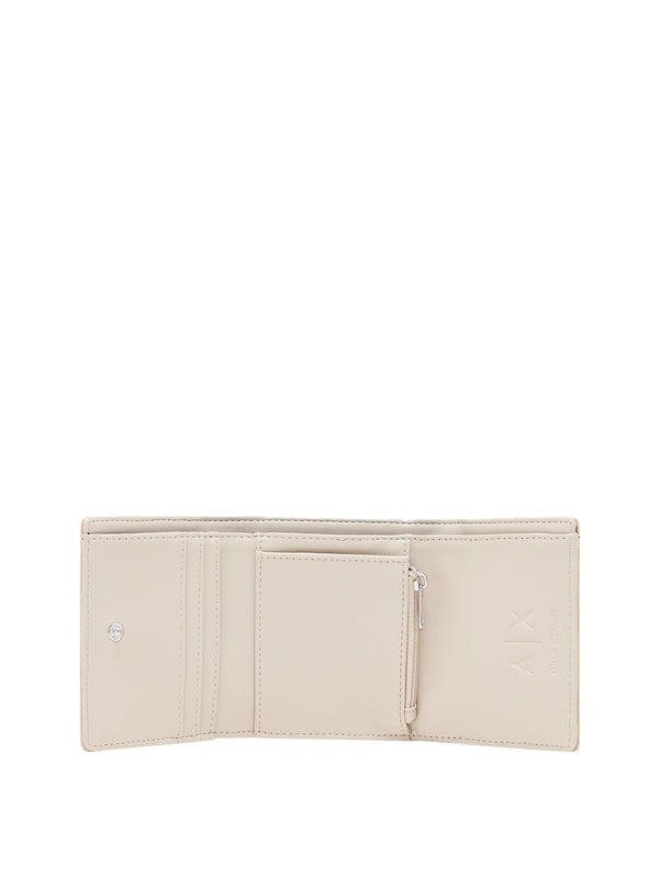 ARMANI EXCHANGE Portafoglio Armani Exchange Monogramma - Beige