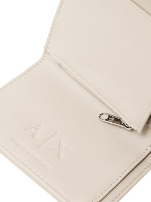 ARMANI EXCHANGE Portafoglio Armani Exchange Monogramma - Beige