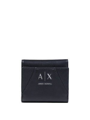 ARMANI EXCHANGE Portafoglio Armani Exchange Logo Frontale Nero