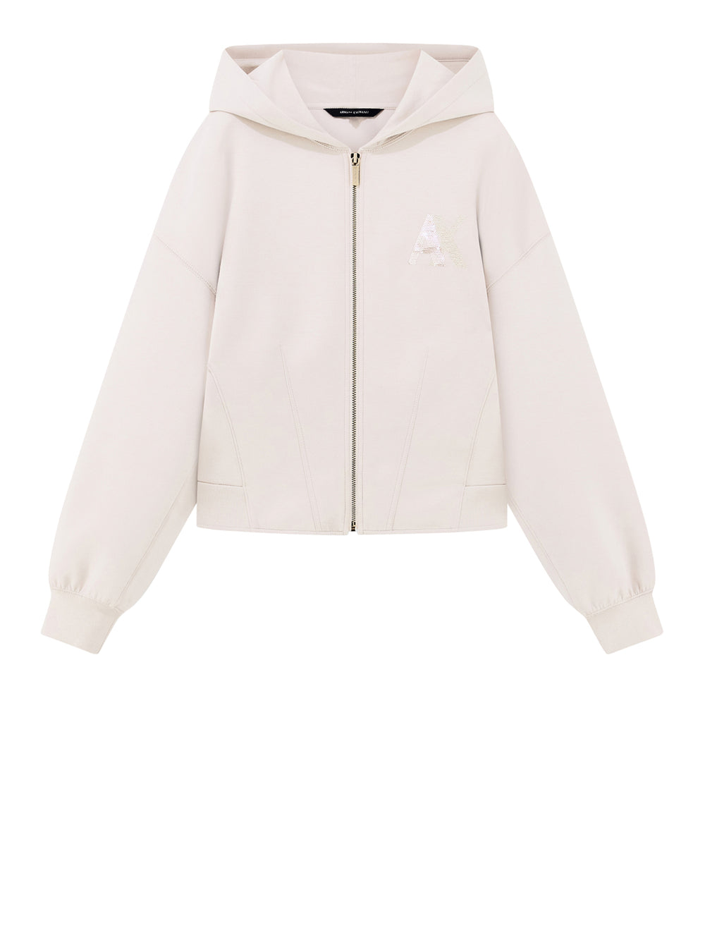 ARMANI EXCHANGE Felpa Armani Exchange In Tinta Unita - Beige