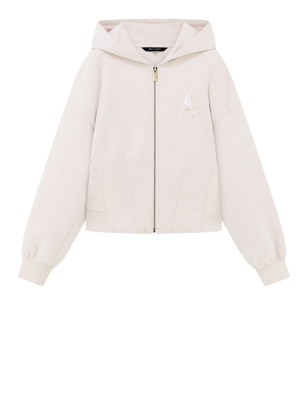 ARMANI EXCHANGE Felpa Armani Exchange In Tinta Unita - Beige