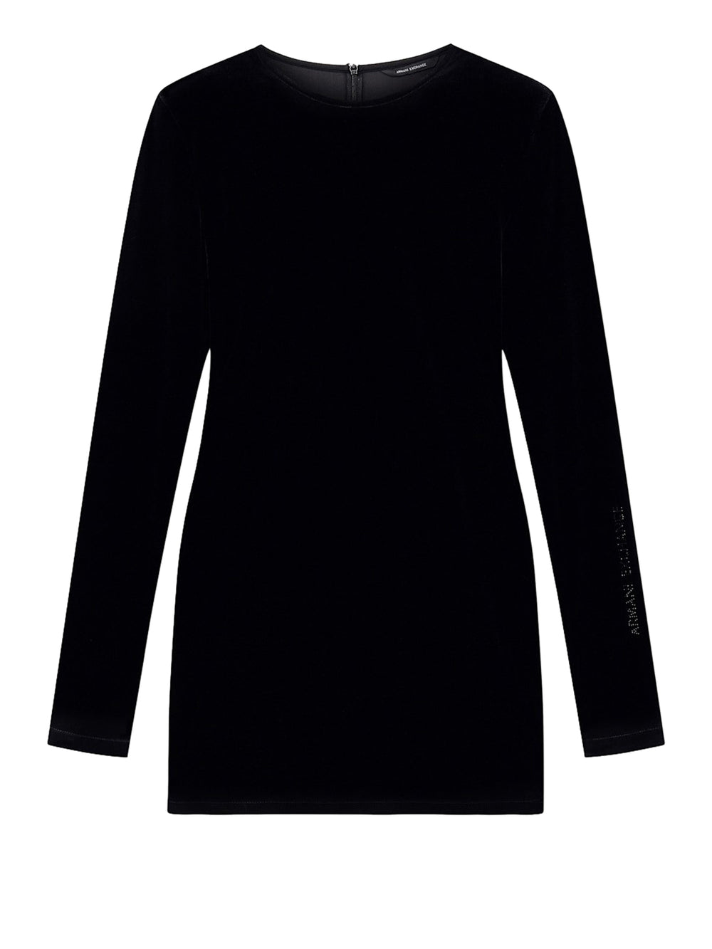 Armani Exchange Abito Aderente In Velluto Elasticizzato Armani Exchange - Nero