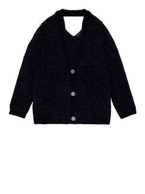 ARMANI EXCHANGE Cardigan Armani Exchange In Tinta Unita - Nero