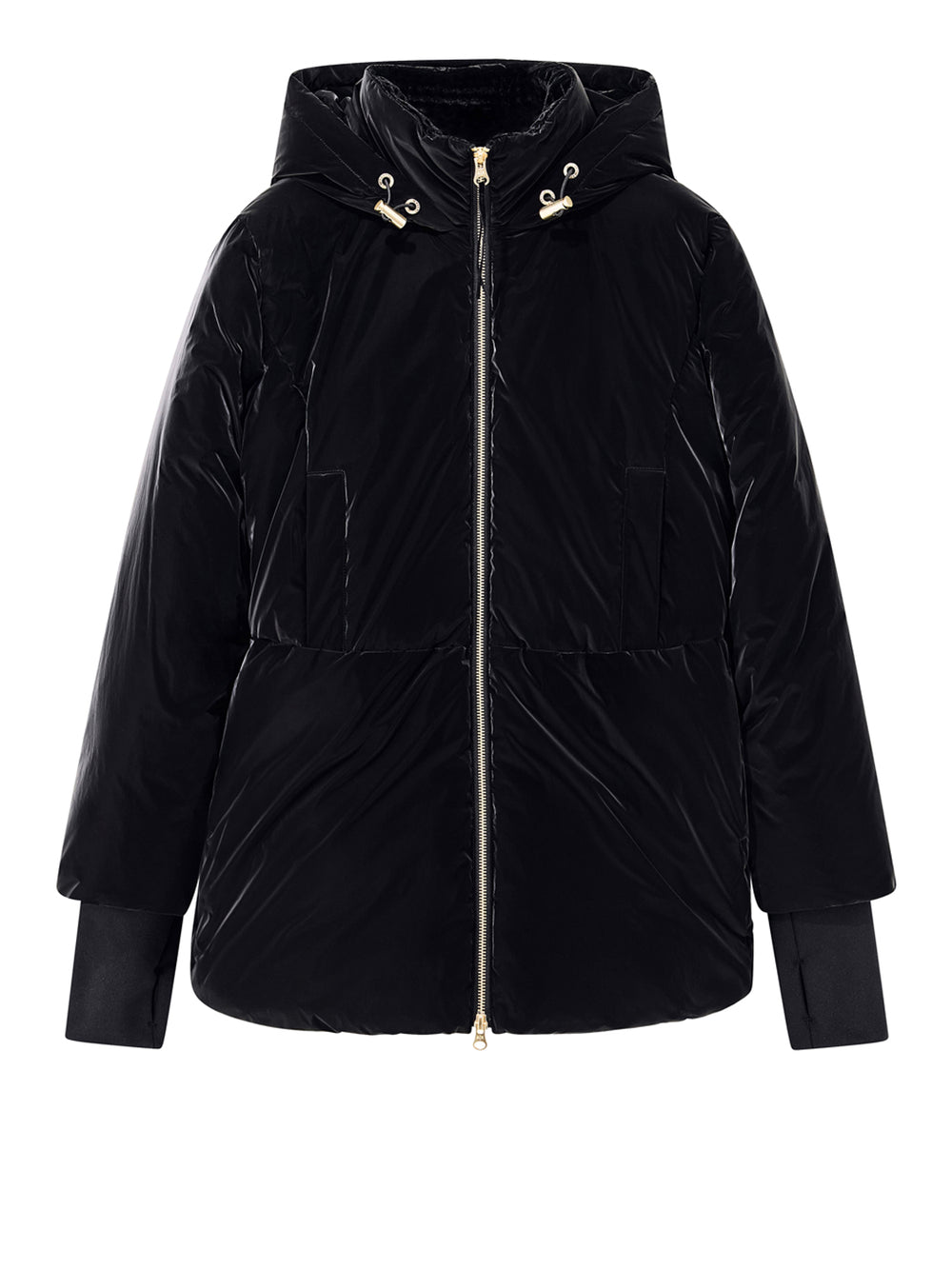 ARMANI EXCHANGE Giubbino Armani Exchange Up For Party Effetto Velluto Con Cappuccio - Nero