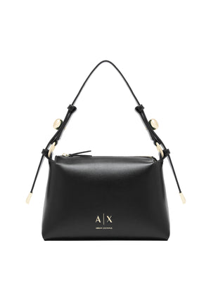 ARMANI EXCHANGE Borsa A Tracolla Armani Exchange Logo Frontale Nero