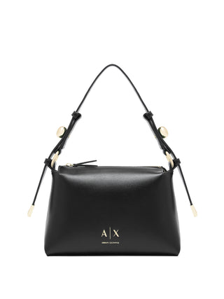 ARMANI EXCHANGE Borsa A Tracolla Armani Exchange Logo Frontale Nero