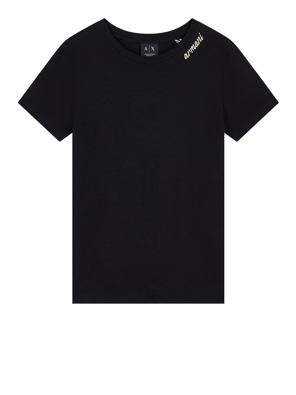 ARMANI EXCHANGE T-Shirt Armani Exchange Tinta Unita - Nero