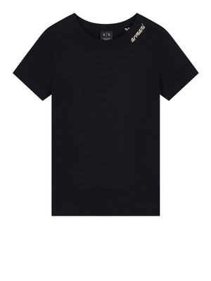ARMANI EXCHANGE T-Shirt Armani Exchange Tinta Unita - Nero