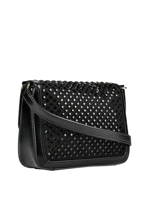 ARMANI EXCHANGE Borsa A Tracolla Armani Exchange Logo Frontale Nero