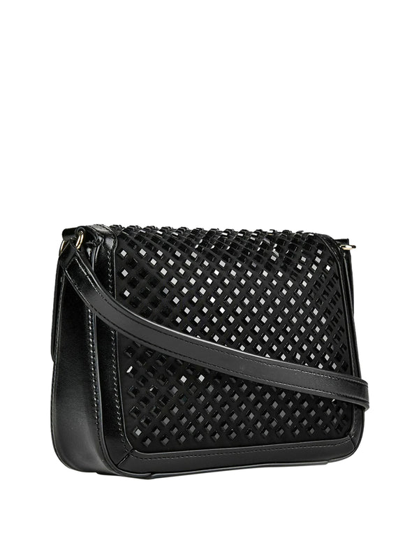 ARMANI EXCHANGE Borsa A Tracolla Armani Exchange Logo Frontale Nero