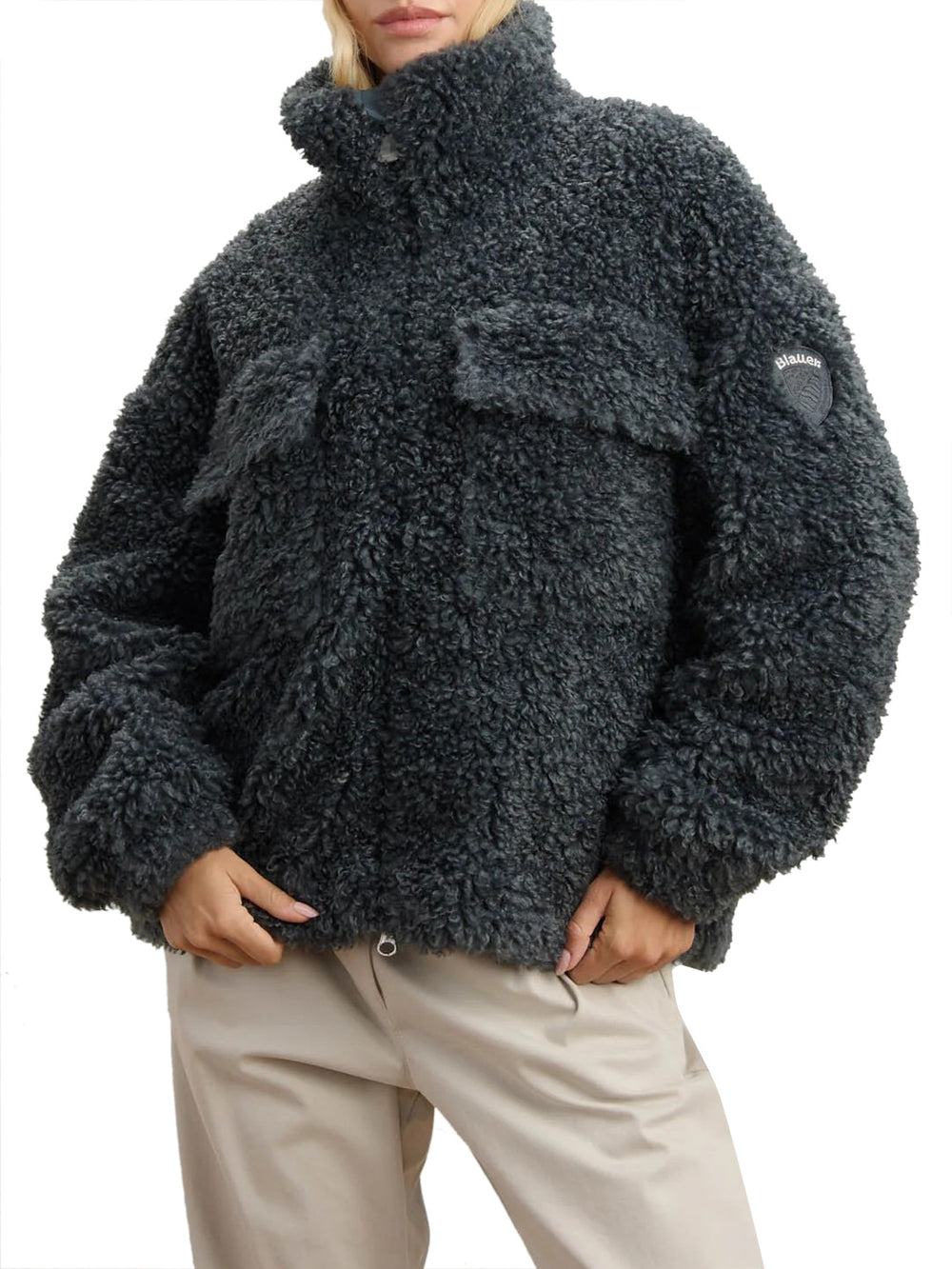 BLAUER Piumino Bloomfield Blauer Grigio