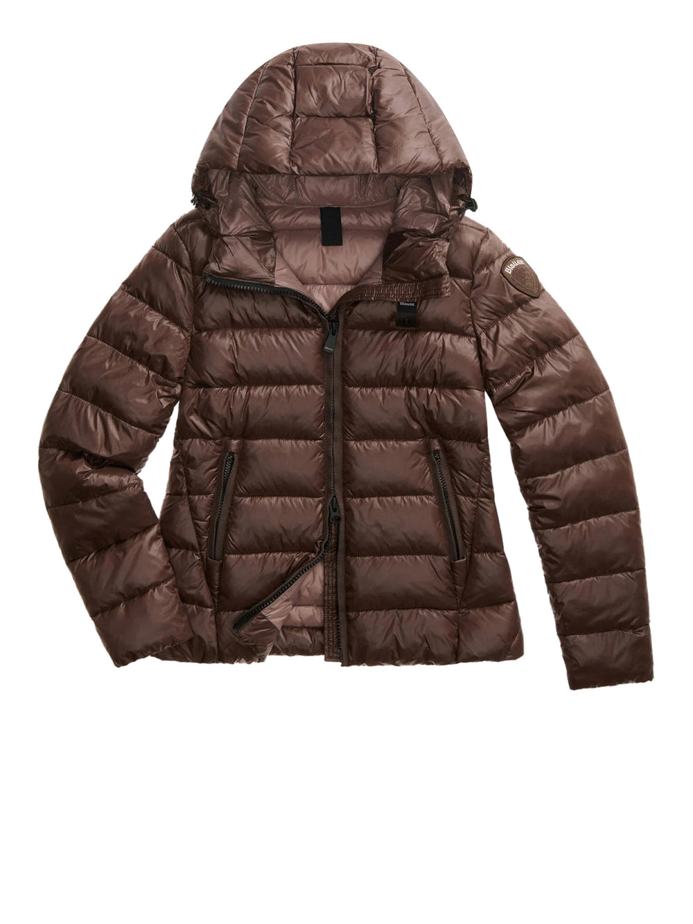 BLAUER Piumino Corto Imbottito Termica Caroll Blauer - Marrone