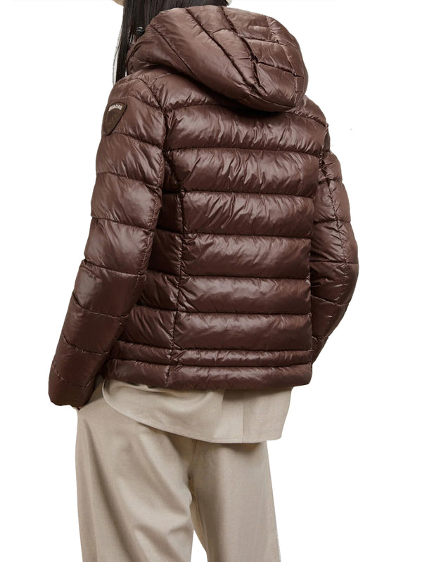 BLAUER Piumino Corto Imbottito Termica Caroll Blauer - Marrone