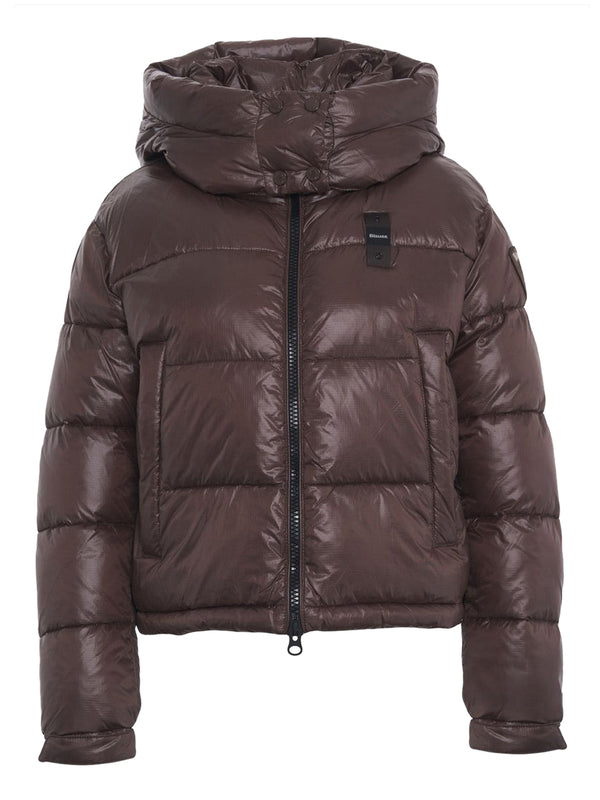 BLAUER Piumino Blauer Corto Imbottito Gloria - Marrone