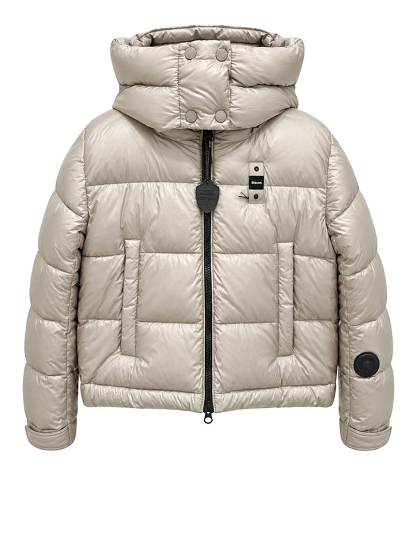 BLAUER Piumino Gloria Blauer - Grigio/Verde