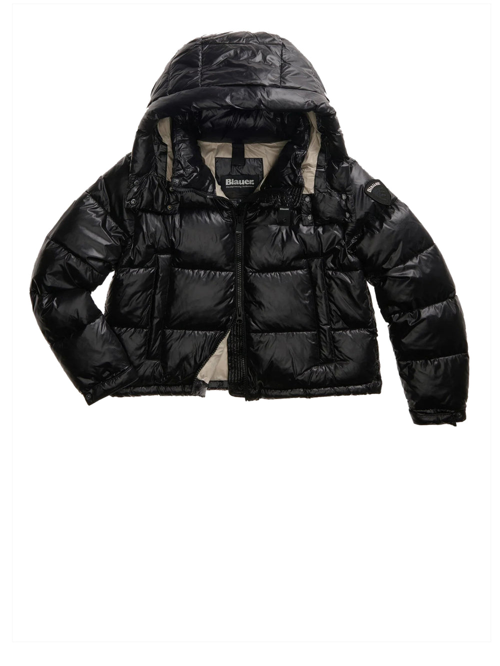 BLAUER Piumino Blauer Corto Gloria - Nero Beige