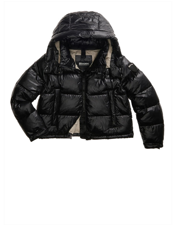 BLAUER Piumino Blauer Corto Gloria - Nero Beige