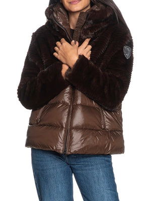 BLAUER Piumino Fanevil Blauer - Marrone