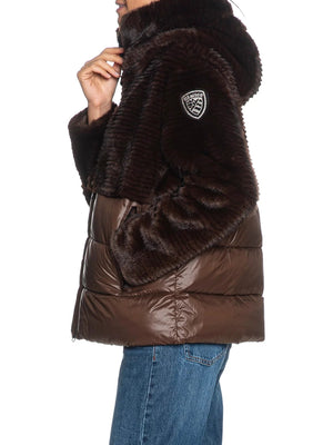 BLAUER Piumino Fanevil Blauer - Marrone