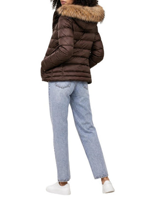 BLAUER Piumino Corto Blauer Arcadia - Brown Beige