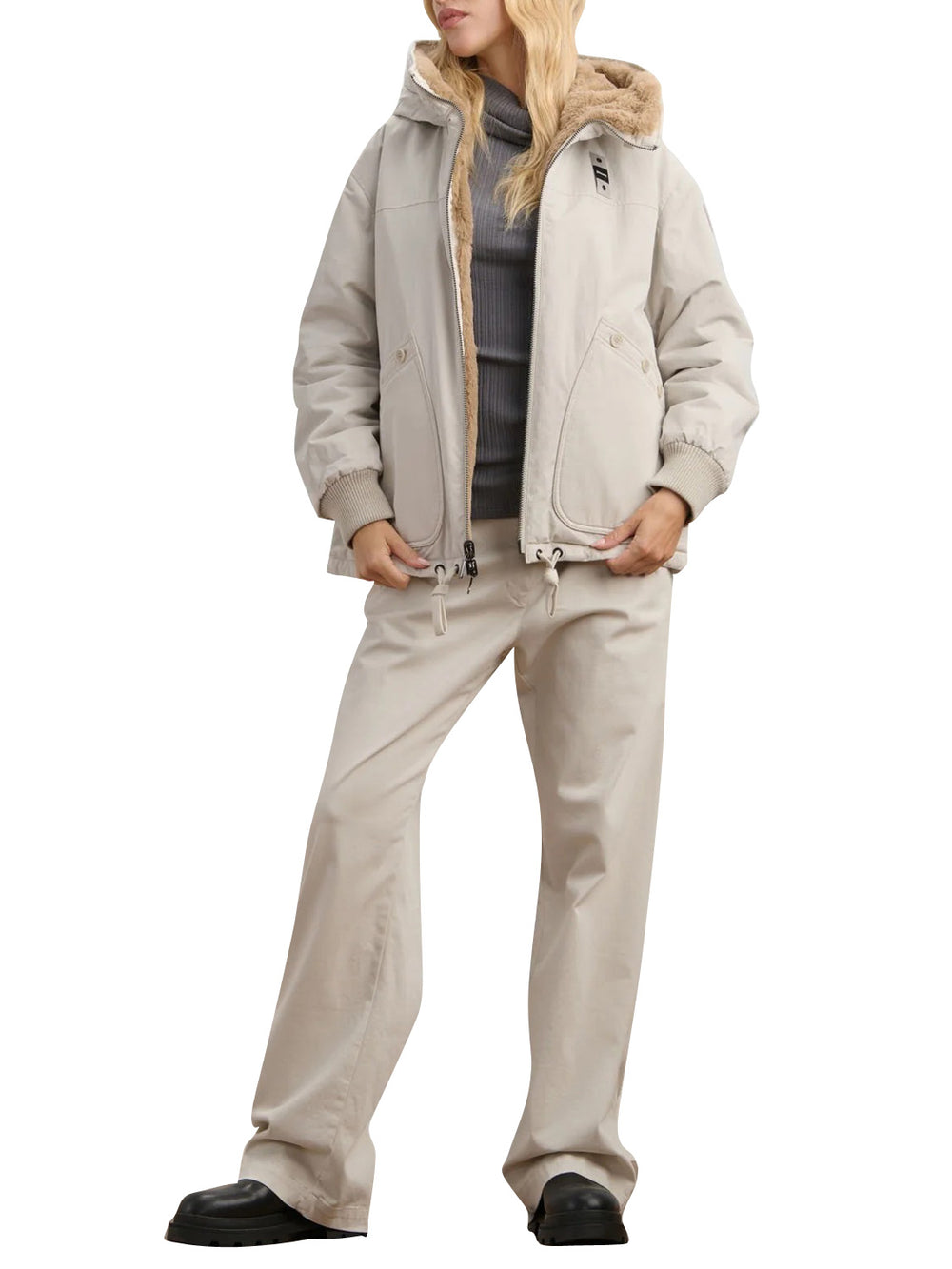 Blauer Piumino Roseclair Blauer Grigio