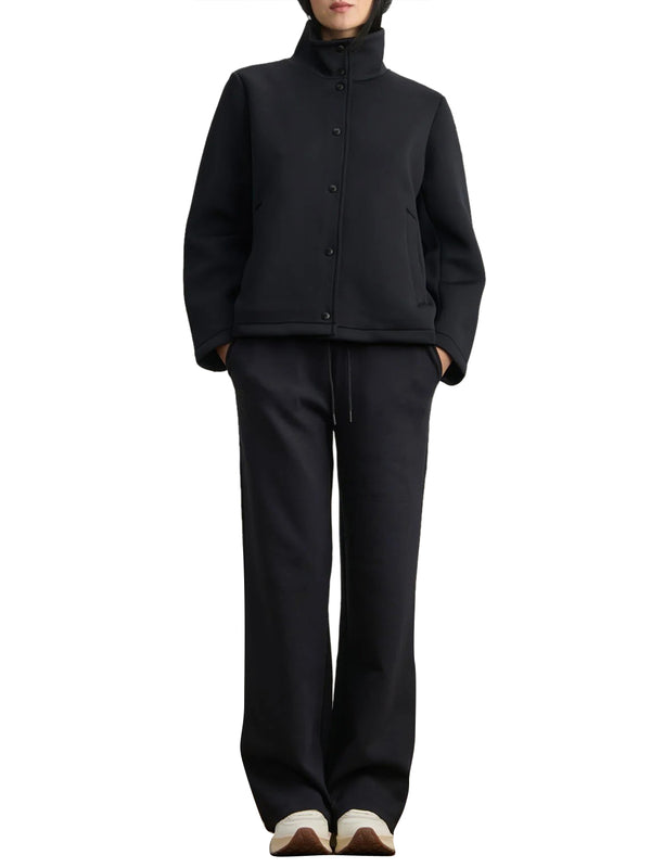 Blauer Felpa Donna Scuba Star con Bottoni Blauer Nera