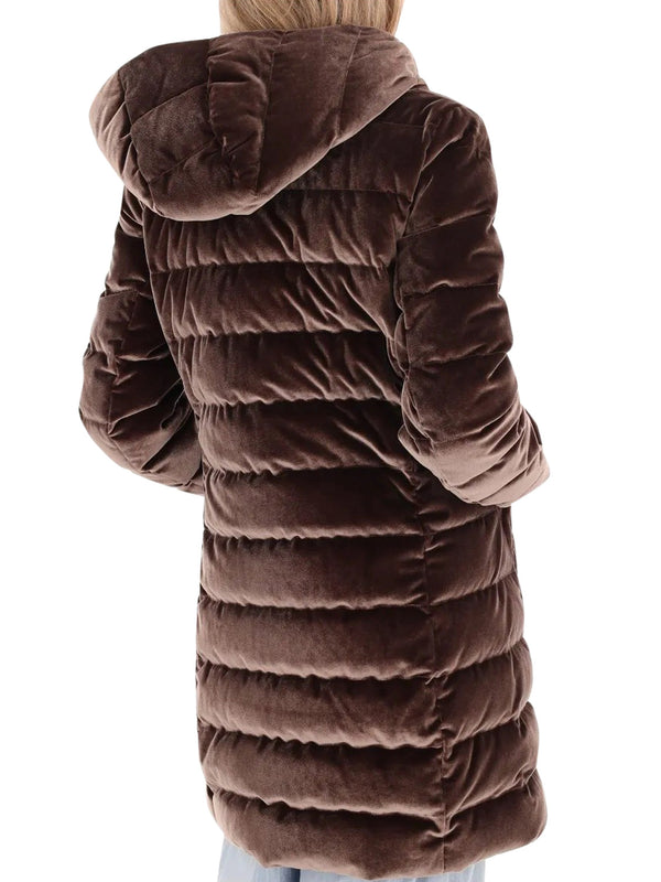 BLAUER Piumino Blauer Velly Long Marrone