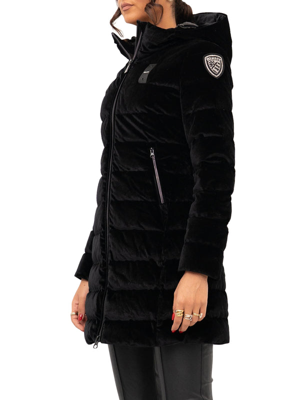 BLAUER Piumino Velly Long Blauer - Nero