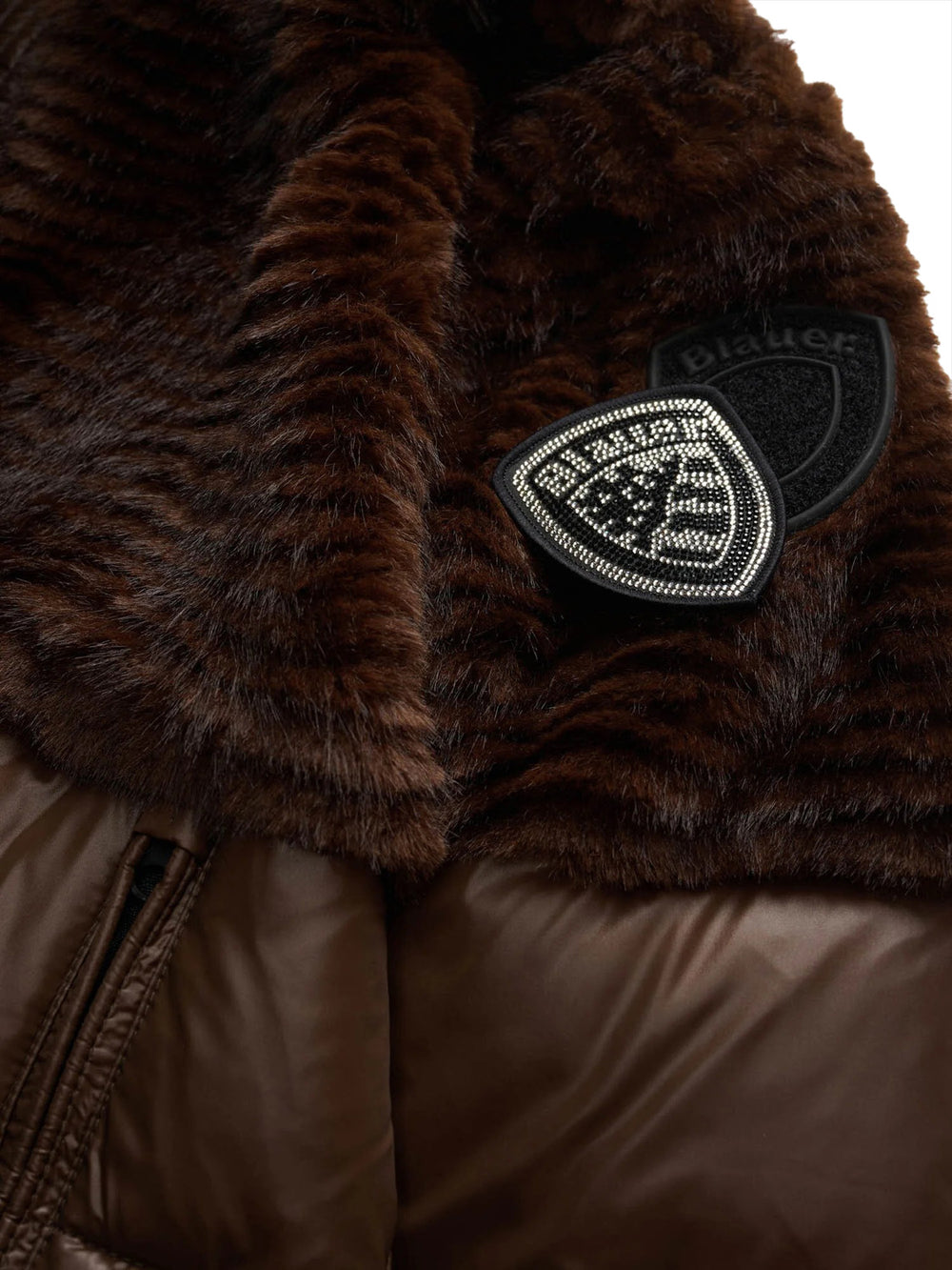 BLAUER Giubbotto Blauer Fanevil Junior Marrone