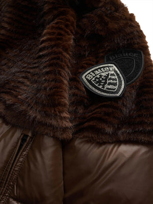 BLAUER Giubbotto Blauer Fanevil Junior Marrone