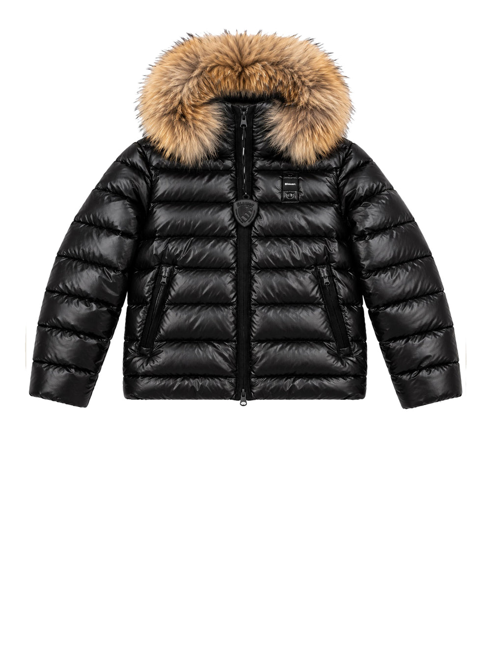 Blauer Piumino Ivory Blauer Nero