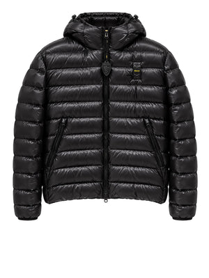 BLAUER Piumino Adams Junior Blauer - Nero/Beige