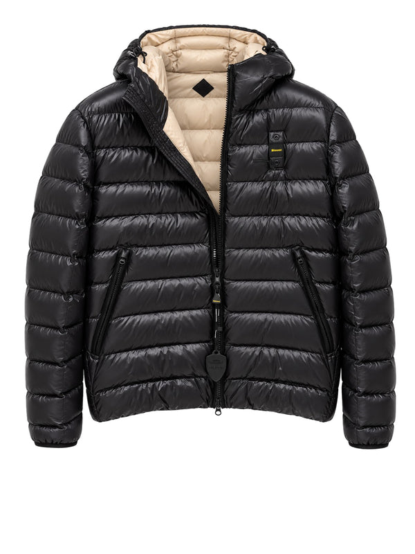 BLAUER Piumino Adams Junior Blauer - Nero/Beige