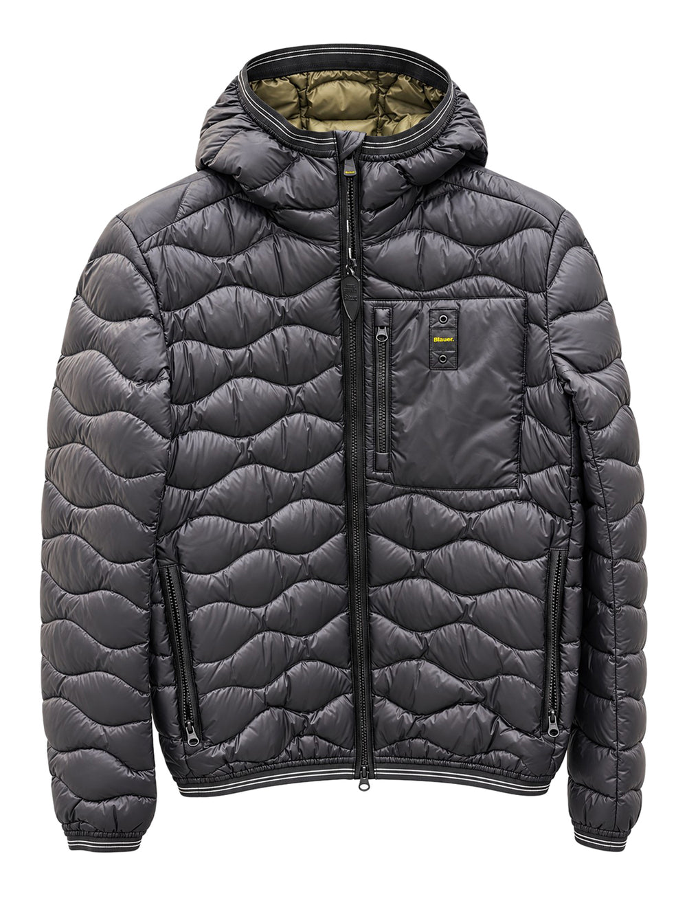 BLAUER Piumino Blauer Brinton Junior - Nero/Oliva