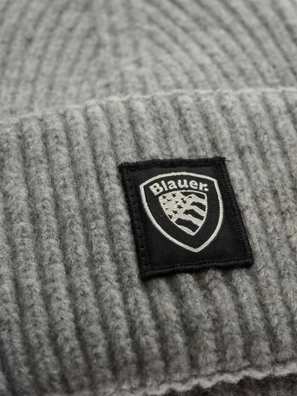 BLAUER Berretto Risvolto Doppio Wabash Grigio