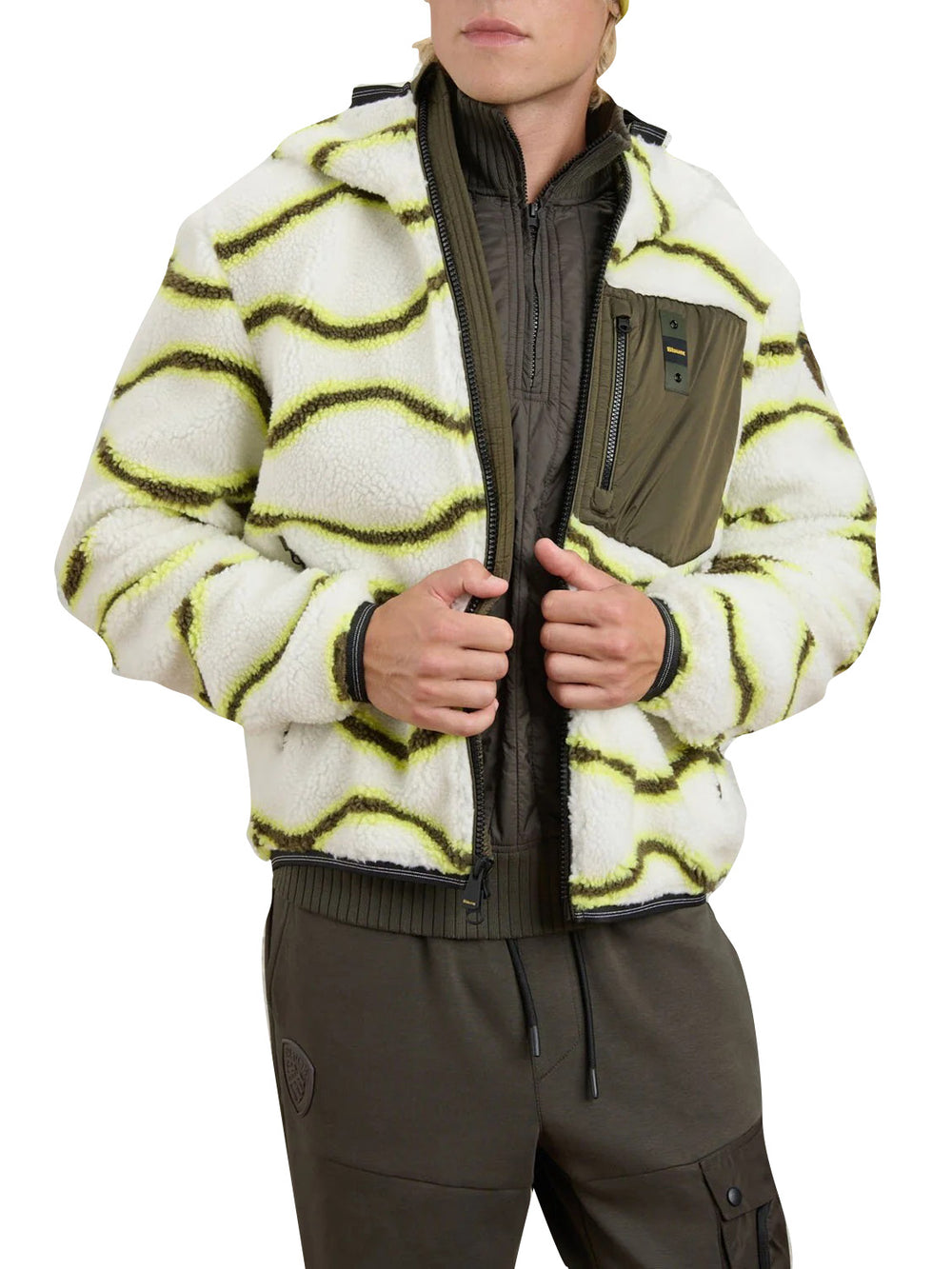 Blauer Giubbotto Pinedale Blauer Multicolore
