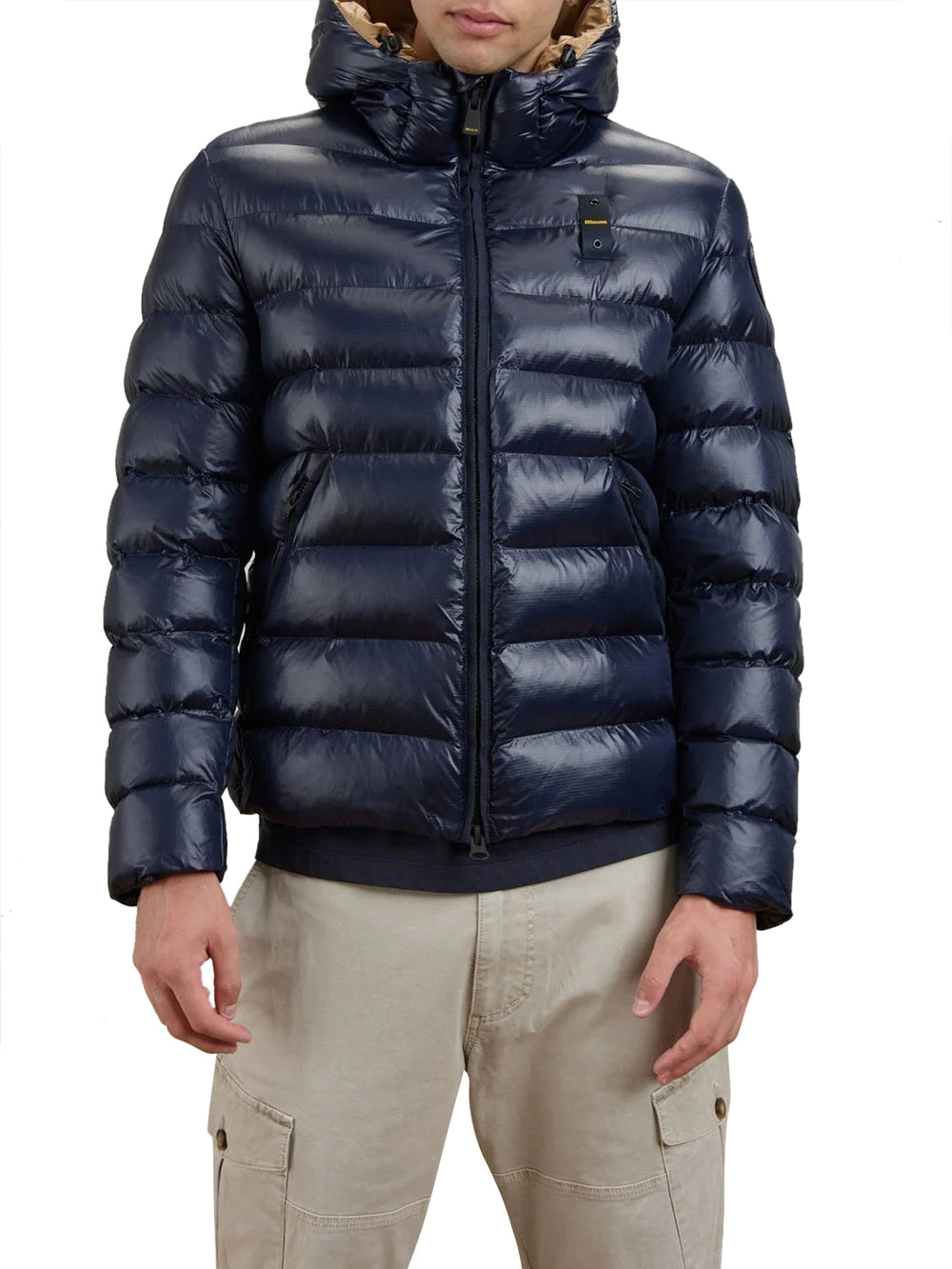 BLAUER Giubbotto Corto Blauer Adams - Blu Tabacco