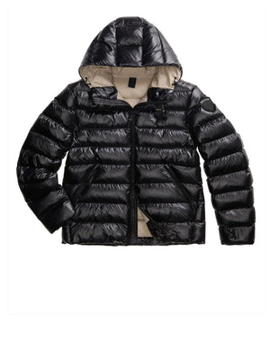BLAUER Giubbotto Corto Blauer Adams - Nero Beige