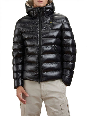 BLAUER Giubbotto Corto Blauer Adams - Nero Beige