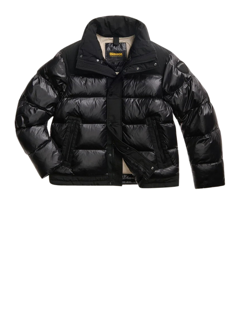 BLAUER Piumino Perkins Blauer - Nero/Beige