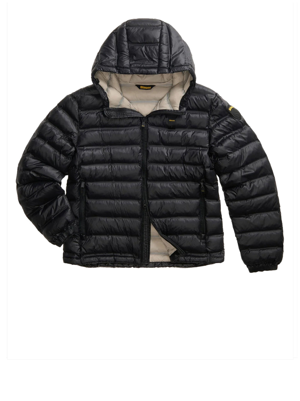 BLAUER Giubbino Blauer Corto Imbottito Charles - Nero Grigio