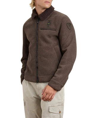 BLAUER Piumino Fourth Blauer - Marrone