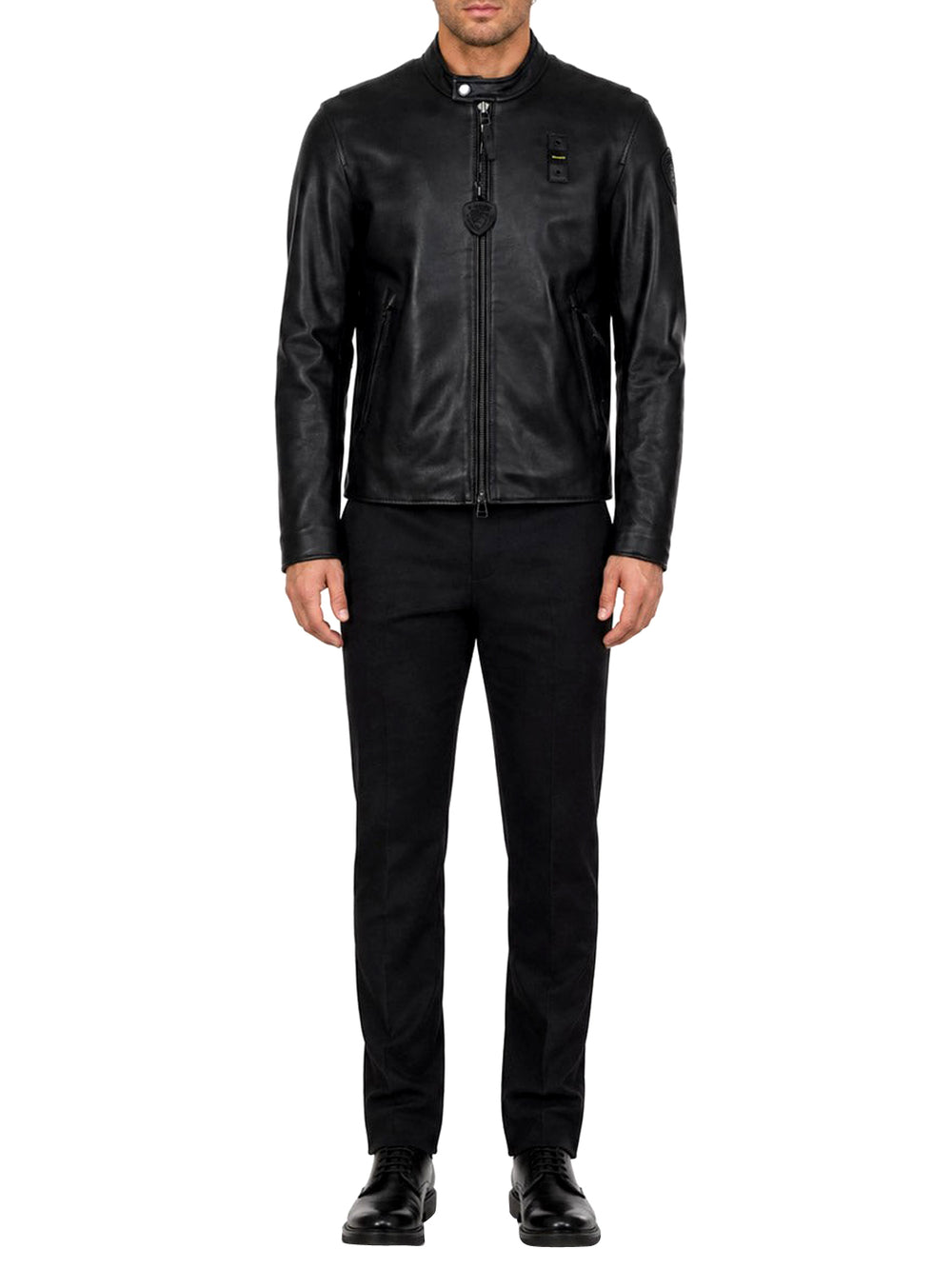 BLAUER Giubbino Di Pelle Blauer Ripley - Nero